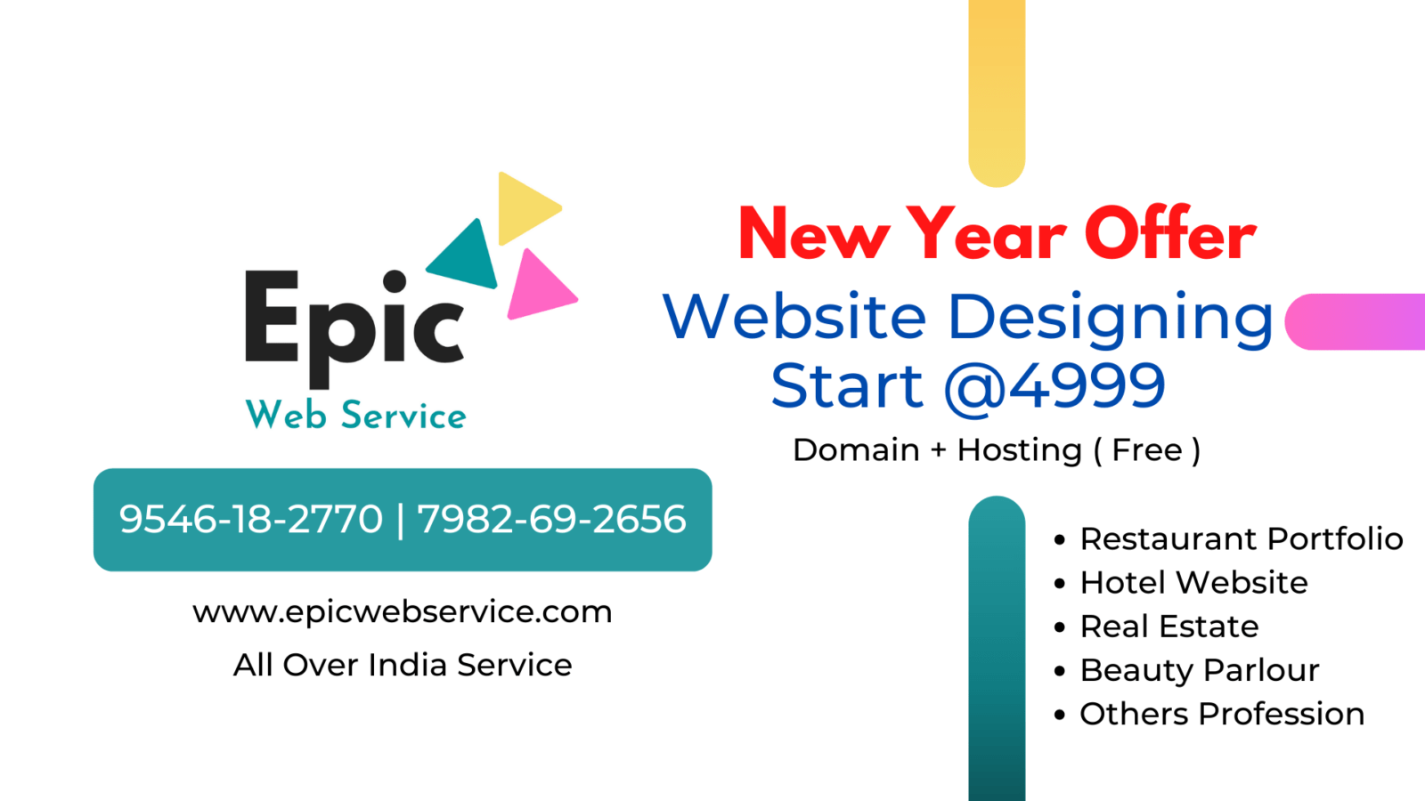 website Designing Rs 4999